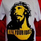 !! FREE SHIPPING!! Kill Your Idols Rock Axl Rose Guns N Roses mens,womens white t shirt size M