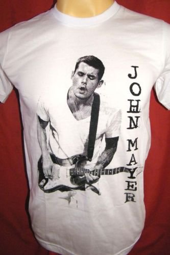 !! FREE SHIPPING!! JOHN MAYER American pop rock music band men,women t shirt size M