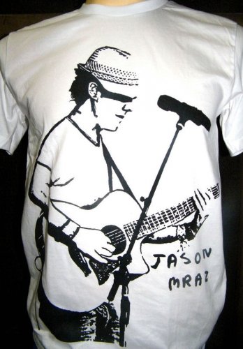 !! FREE SHIPPING!! Jason Mraz Indie reggae pop rock music men,women surf t shirt size L