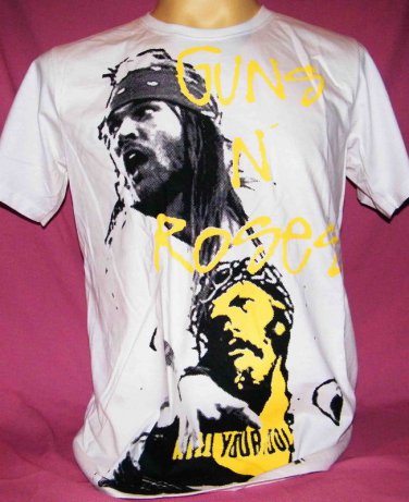 !! FREE SHIPPING!! AXL Rose Kill Your Idols Guns N' Roses music Rock band men,women t shirt size M