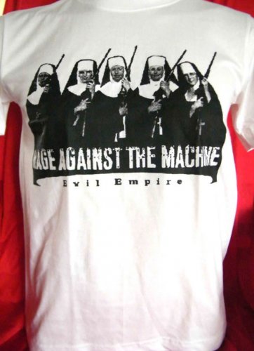 !! FREE SHIPPING!! Rage Against the Machine metal rock band mens,womens t shirt size M