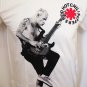 !! FREE SHIPPING!! Michael "Flea" Balzary bass Red Hot Chili Peppers rock band t shirt size S