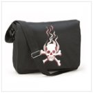 37697 Skull Messenger Bag