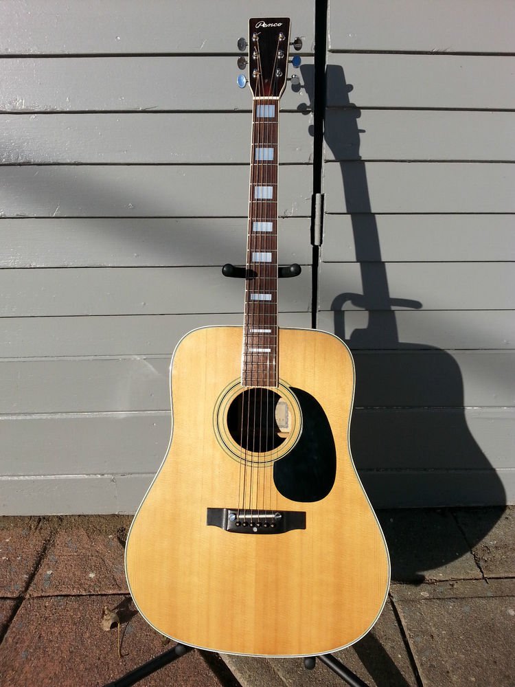 Penco deals acoustic guitar