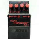 Clean MIJ Boss MZ-2 Digital Metalizer Stereo Guitar Distortion Pedal Blue Label