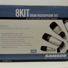 Samson 8KIT 8 Piece Drum Microphone System 8-KIT Mic