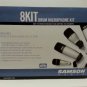 Samson 8KIT 8 Piece Drum Microphone System 8-KIT Mic