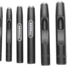 1280ST - 6 Pc Hollow Steel Punch Set