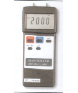 PM9100HA - Heavy Duty Manometer, 2000 Mbar White Body W/ Hard Case (no Output)