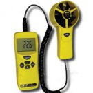WDCFM8912 - Digital All-in-one Air Flow Meter With Cfm, Btu, Temp,humidity, Dp, Fpm, Mph, Kph, Mps, 