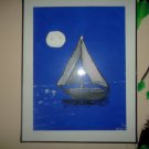 Moonlight Sail Original Painting