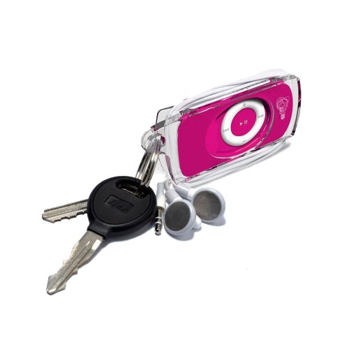 Mophie Mueva Bevy iPod Shuffle Case with Bottle Opener & Keychain (Pink)