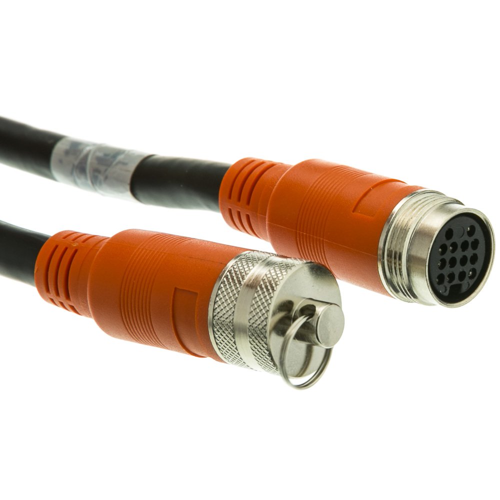 Plenum EZ Pull Audio/Video Runner Cable, Orange Booted Female 1600-03125