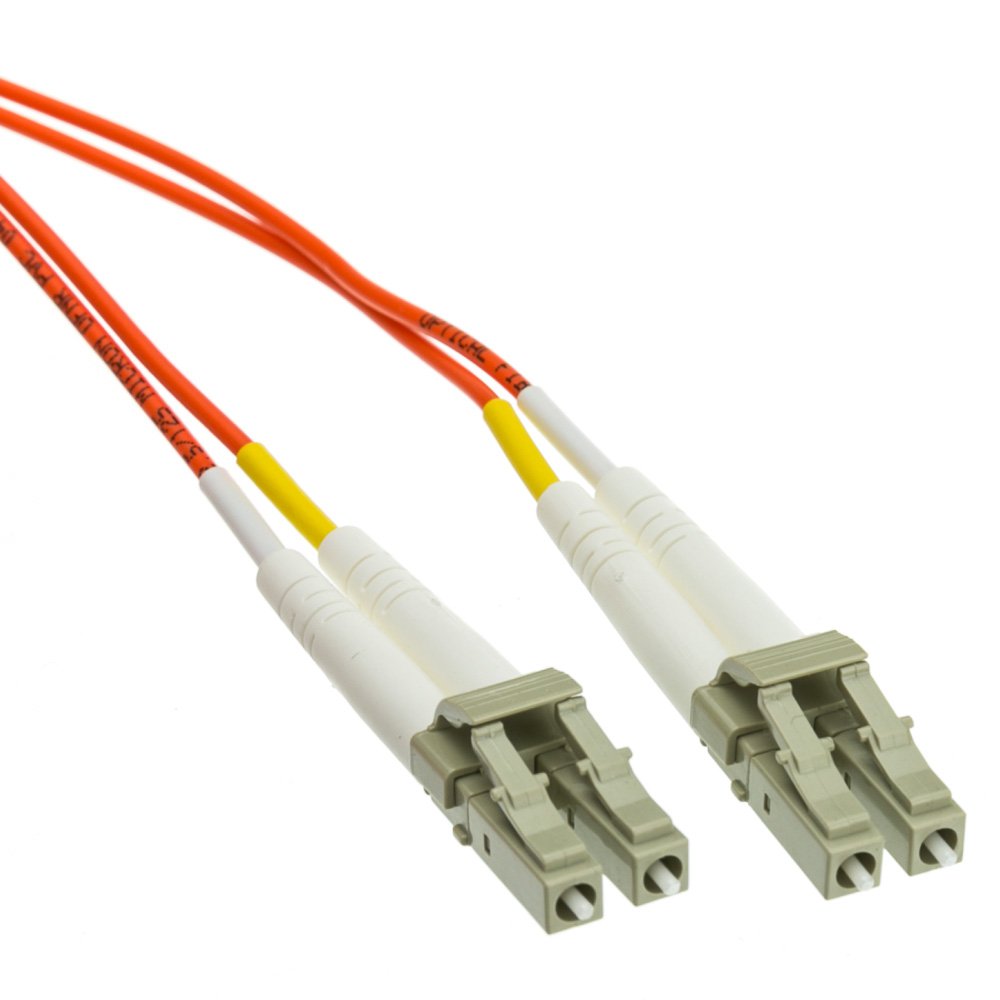 Fiber Optic Cable, LC / LC, Multimode, Duplex, 62.5/125, 15 meter (49.2 foot)