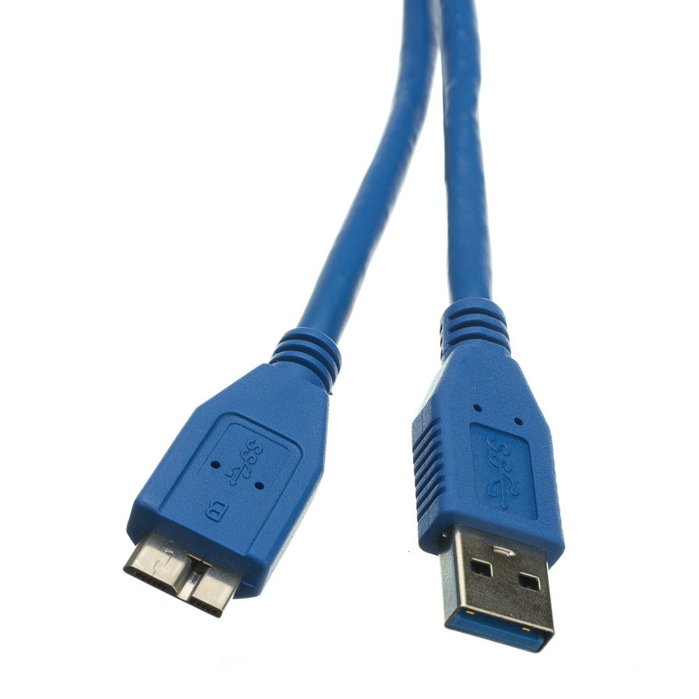 10ft Micro Usb 30 Cable Blue Type A Male To Micro B Male 10 Foot 10u3 03110 1500