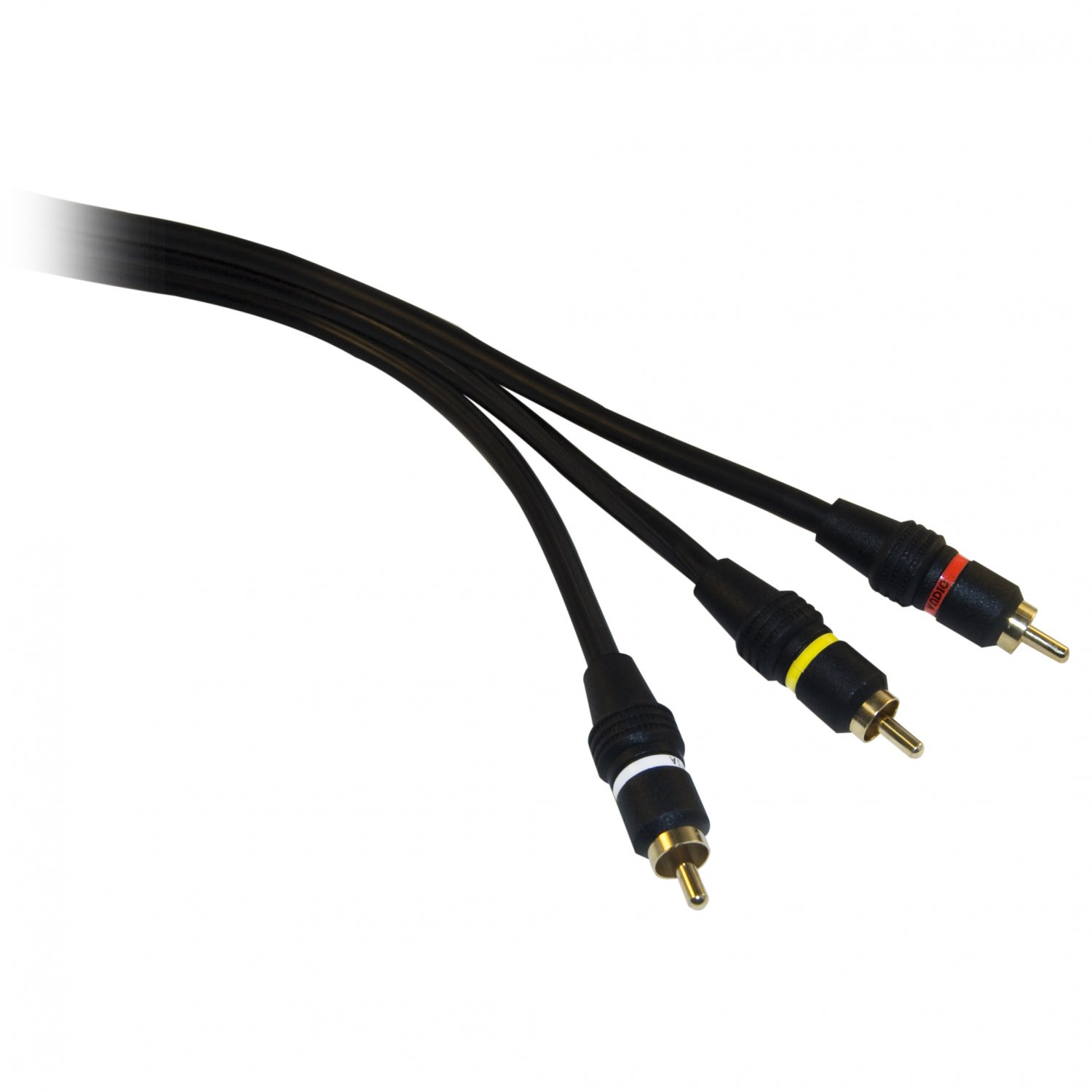 12ft High Quality RCA Audio / Video Cable, 3 RCA Male 10R2-03112