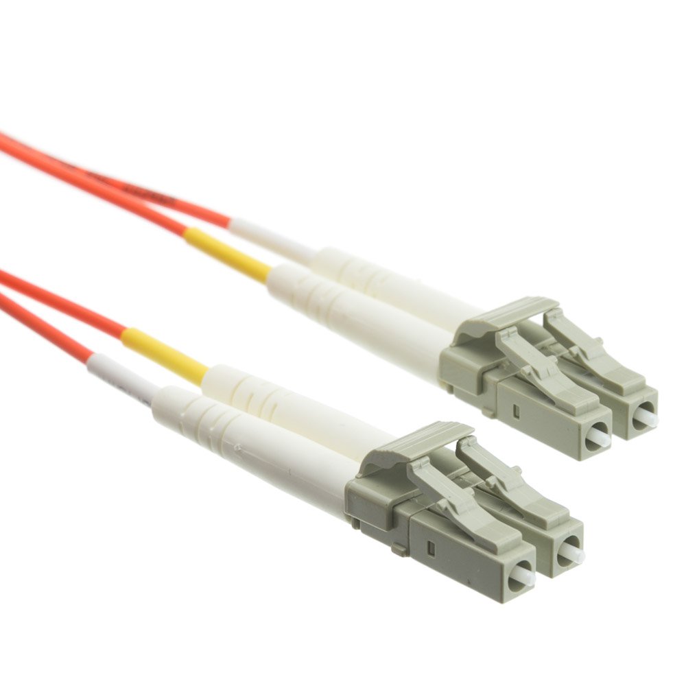 Fiber Optic Cable, LC / LC, Multimode, Duplex, 50/125, 5 meter (16.5 foot)
