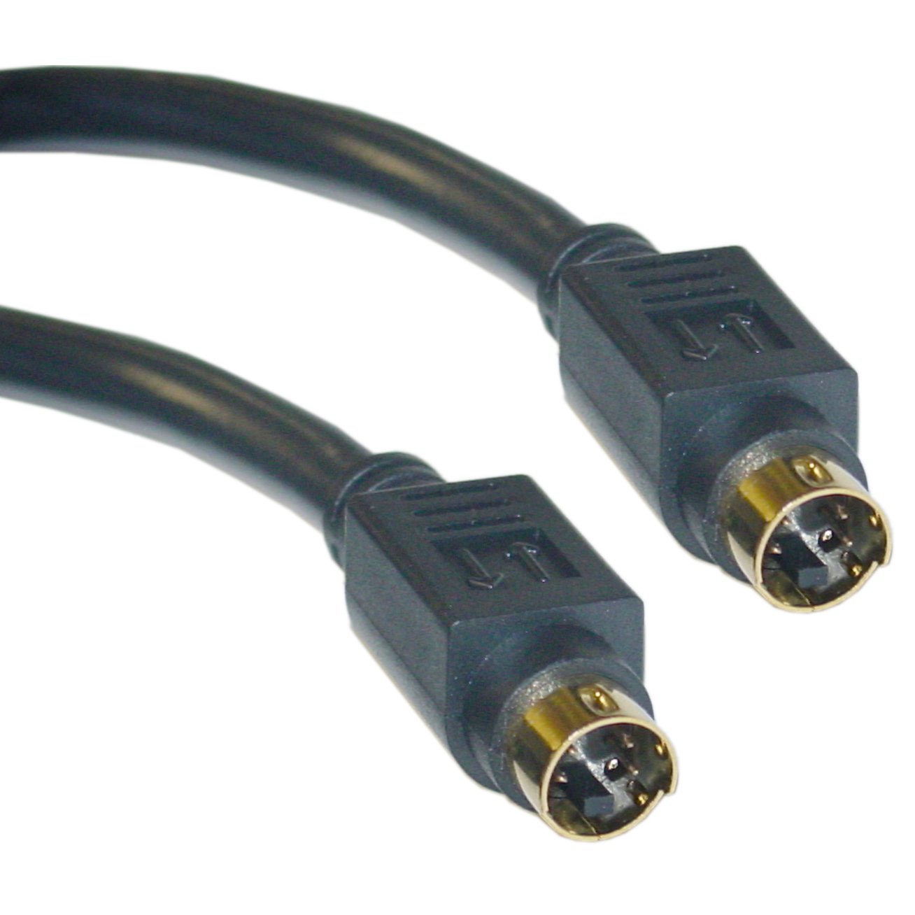50FT S-Video Cable, MiniDin4 Male, Gold-plated connector  10S2-01150G