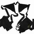 Shoulder Holster with Double Clip Pouch