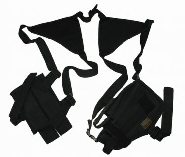 Shoulder Holster with Double Clip Pouch