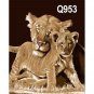 Super Plush Lion Blanket (queen size)