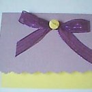 Yellow Lavender Note Card