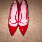 Boden Red Patent Leather Shoes