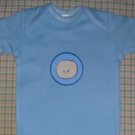 boy short sleeve romper- size 6 to 18months