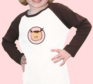long sleeve baseball tee~ girl