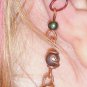 "Dark Machine" Steampunk Ear Cuff ;Fun Ooak Couture Awesome Shinies