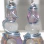 Wisteria Fantasies Wire-wrapped Gemstone Earrings;Fun Ooak Couture Unique Shinies