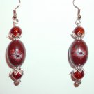 Spicy Chocolate Porcelain Earrings