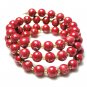 Kick it up a Notch Pink & Gold Crackle Memory Wire Bracelet