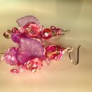 Season of Passion~ Wire wrapped Artisan Earrings