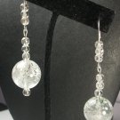 Sterling Silver & Quartz Dangle Earrings