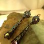 Darkness Becomes Her Mysterious Dangle Earrings; Fun Ooak Couture Unique Shinies