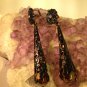 Darkness Becomes Her Mysterious Dangle Earrings; Fun Ooak Couture Unique Shinies