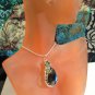 Starflower Pendant- Labradorite Peridot CZ Pendant Necklace; Bohemian Artisan Ooak Shinies
