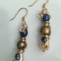 Princess Tower Glass Victorian Style Earrings; Fun Ooak Couture Awesome Shinies Artisan