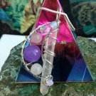 Point of Dreams Pendant Necklace; Fun Ooak Couture Awesome Shinies Artisan