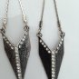 Energy Shield Dangle Earrings; Fun Ooak Couture Unique Shinies Artisan