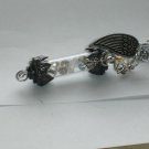 Angelic Essence Wirewrapped Dark Light Necklace; Gothic Goth Artisan Ooak Shinies