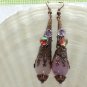 Subtle Magic- Agate Earrings; Fun Ooak Couture Unique Shinies Artisan