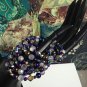 Glass Crystal swarovski Elements Memory Wire Bracelet :Fun Couture Unique Shinies