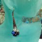 Crystal Balls Victorian Inspired Dangle Earrings;Ooak Couture