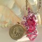 'Fantasy Fruit Wine' ooak pendant on chain