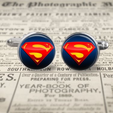 SUPERMAN SYMBOL cuff links