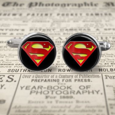 SUPERMAN SYMBOL #2 cuff links