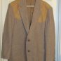 Awesome Pendleton Western Style Jacket  Brown Tweed 100% Virgin Wool Size 42