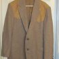Awesome Pendleton Western Style Jacket  Brown Tweed 100% Virgin Wool Size 42